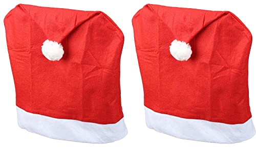 Novaliv Weihnachten Stuhlhussen 2er Set I Rot I Nikolausmütze I Stuhlbezug Weihnachtsdeko Weihnachtsmütze Stuhldeko Husse Stuhl Stuhlüberzug Novaliv Weihnachten Stuhlhussen 2er Set I Rot I Nikolausmütze I Stuhlbezug Weihnachtsdeko Weihnachtsmütze Stuhldeko Husse Stuhl Stuhlüberzug von Novaliv