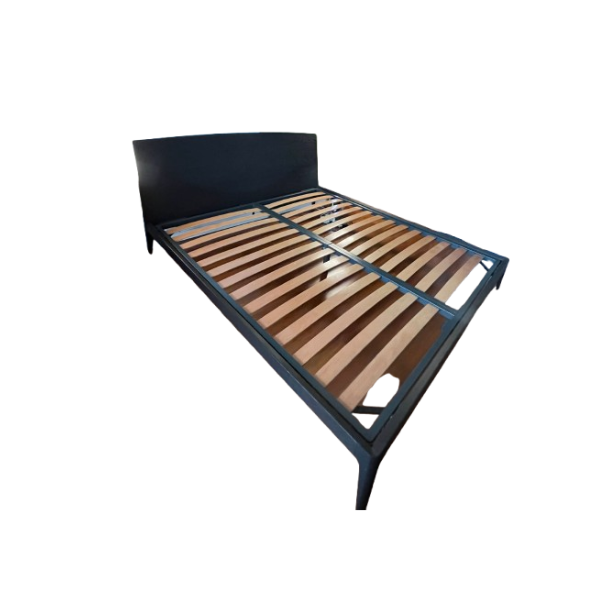 Doppelbett Siri aus Eichenholz, Novamobili von Novamobili