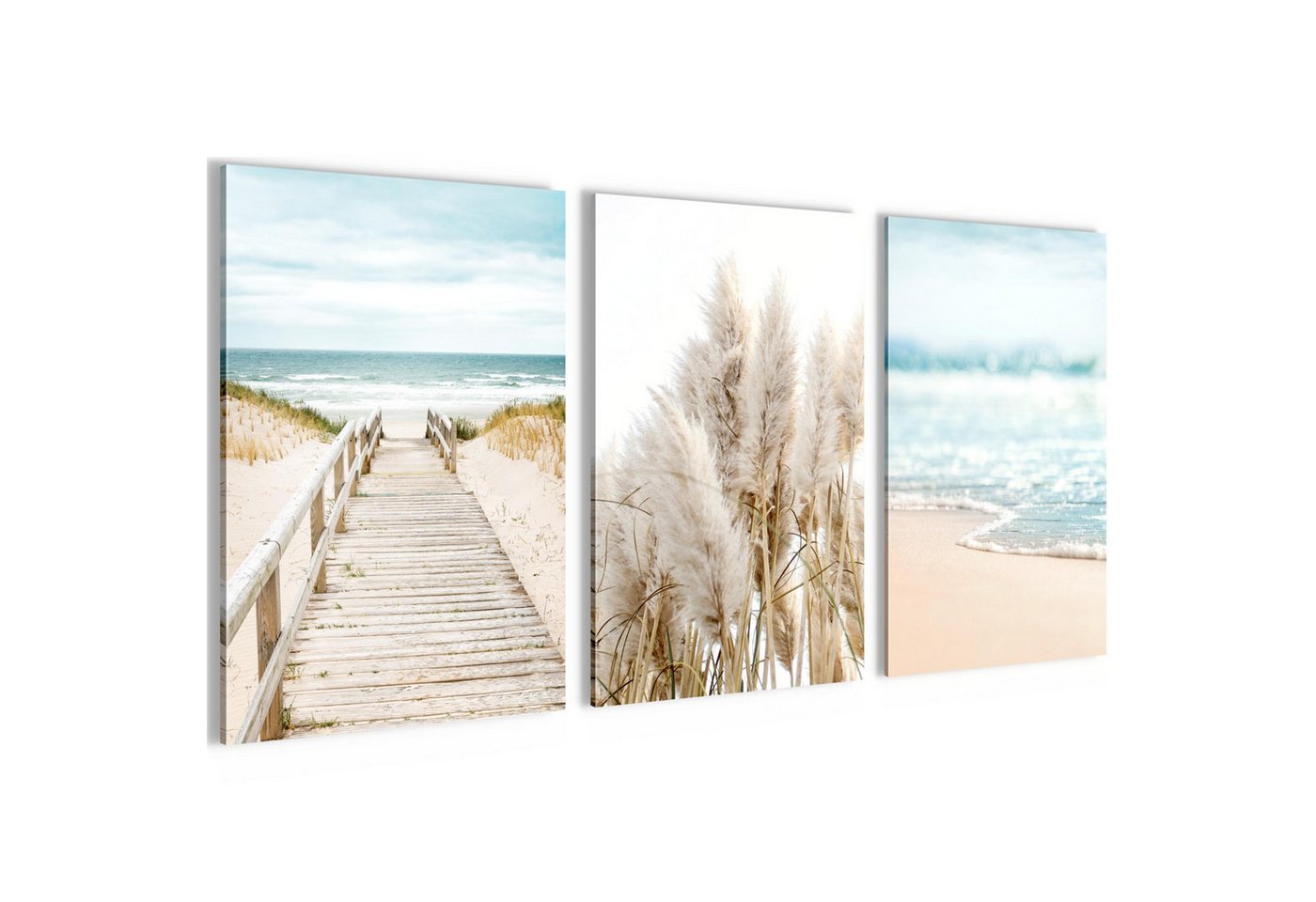 Novart Wandbild Meer Strand KOMPLETT AUFHÄNGFERTIG Wohnzimmer Schlafzimmer Deko Novart Wandbild Meer Strand KOMPLETT AUFHÄNGFERTIG Wohnzimmer Schlafzimmer Deko von Novart