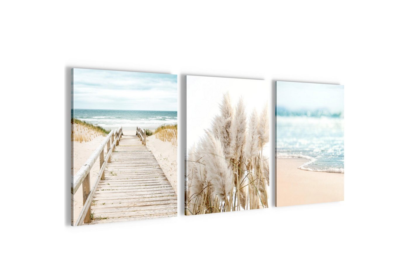 Novart Wandbild Meer Strand KOMPLETT AUFHÄNGFERTIG Wohnzimmer Schlafzimmer Deko Novart Wandbild Meer Strand KOMPLETT AUFHÄNGFERTIG Wohnzimmer Schlafzimmer Deko von Novart