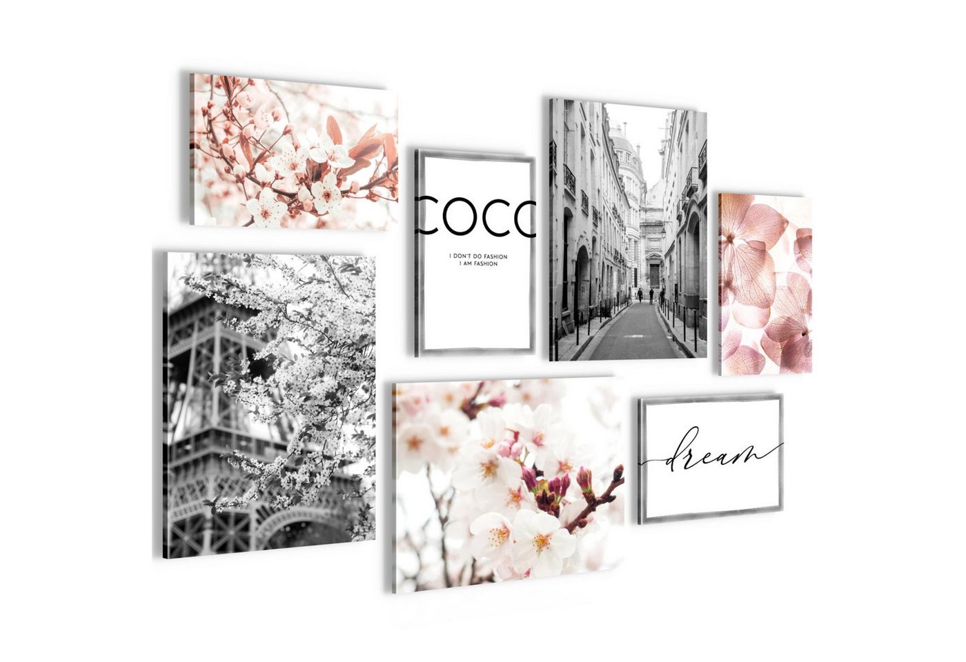Novart Wandbild Wandbilder Fashion AUFHÄNGFERTIG Mädchen Teenager Paris 100x70 cm, Dream, 100 x 70 cm Novart Wandbild Wandbilder Fashion AUFHÄNGFERTIG Mädchen Teenager Paris 100x70 cm, Dream, 100 x 70 cm von Novart