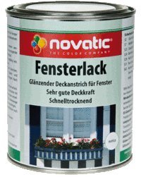 novatic Fensterlack KD25 - weiß - 750 ml von novatic