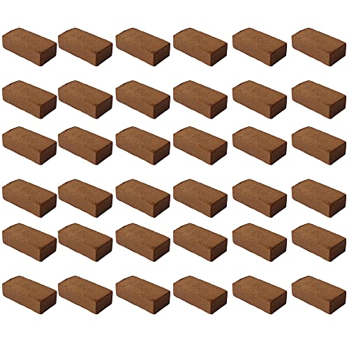 36x Kokoserde für Zimmerpflanzen | 96 Liter | 650g 20x5,5x10cm Kokosfasern Kokossubstrat Kokoserde Anzuchterde Humusziegel Blumenerde Bio Gartenerde Kokosziegel fein Quelltabletten Kokosblumenerde 36x Kokoserde für Zimmerpflanzen | 96 Liter | 650g 20x5,5x10cm Kokosfasern Kokossubstrat Kokoserde Anzuchterde Humusziegel Blumenerde Bio Gartenerde Kokosziegel fein Quelltabletten Kokosblumenerde von Novatool