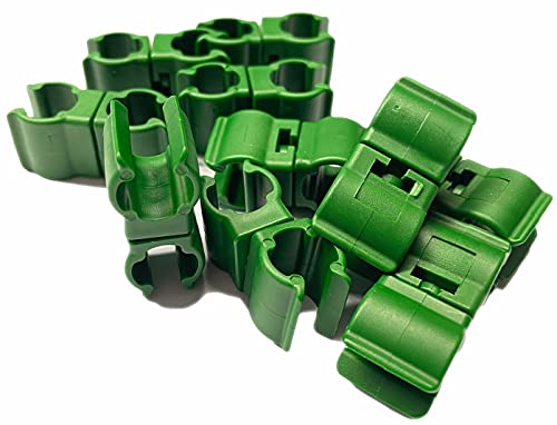 Novatool 10 x Pflanzenclips I Pflanzenklammern Befestigung I Multifunktionsclip Pflanzensicherung Pflanzenhalter von Novatool