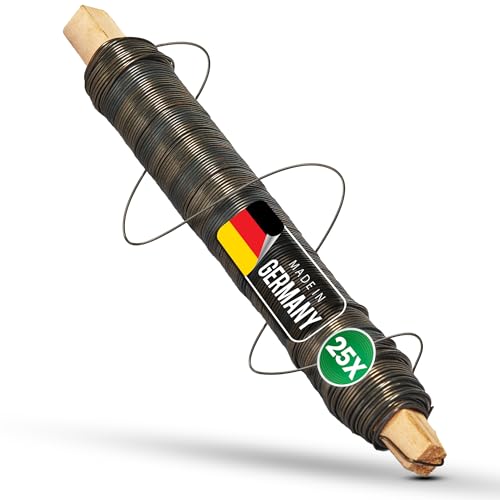 Novatool 25x Wickeldraht I geglüht I 0,65 mm I Draht zum Basteln I Basteldraht Floristendraht Blumendraht Bindedraht Biegedraht drehbinder rostfrei strohblumennadeln Novatool 25x Wickeldraht I geglüht I 0,65 mm I Draht zum Basteln I Basteldraht Floristendraht Blumendraht Bindedraht Biegedraht drehbinder rostfrei strohblumennadeln von Novatool
