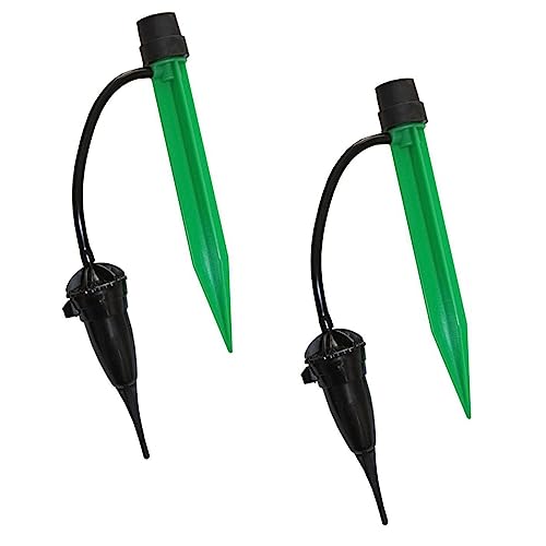 Novatool 2er Set Automatisches Bewässerungssystem für Zimmerpflanzen - BEWÄSSERUNG BIS 30 Tage - Tropfschlauch Urlaubsbewässerungssystem Garten - für alle handelsüblichen PET Flaschen - mit Anleitung von Novatool