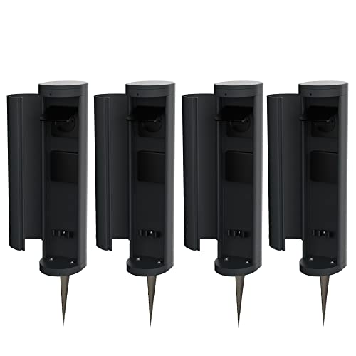 Novatool 4x Steckdosenturm 2-fach außen Anthrazit rund mit Blende IP44 mit Erdspieß Steckdose Aussen Gartensteckdose Outdoor Steckdosesäule Garten Steckdosenturm Novatool 4x Steckdosenturm 2-fach außen Anthrazit rund mit Blende IP44 mit Erdspieß Steckdose Aussen Gartensteckdose Outdoor Steckdosesäule Garten Steckdosenturm von Novatool