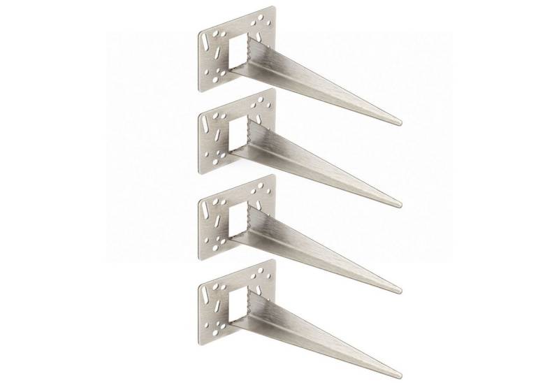 Novatool Bodenanker -, (4-St), Erdspies Metall von Novatool