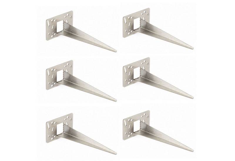 Novatool Bodenanker -, (6-St), Erdspies Metall von Novatool