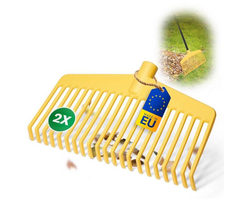 Novatool Gartenpflege-Set -, Robuster Laubrechen von Novatool