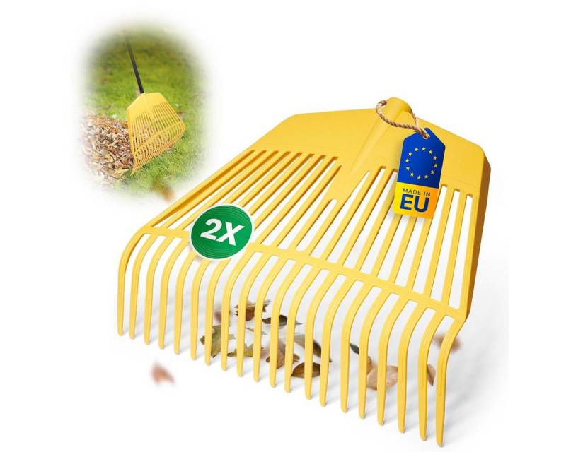 Novatool Gartenpflege-Set -, Robuster Laubrechen von Novatool