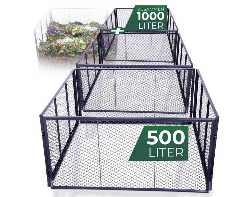 Novatool Komposter -, (3 St), 2x Garten-Komposter von Novatool