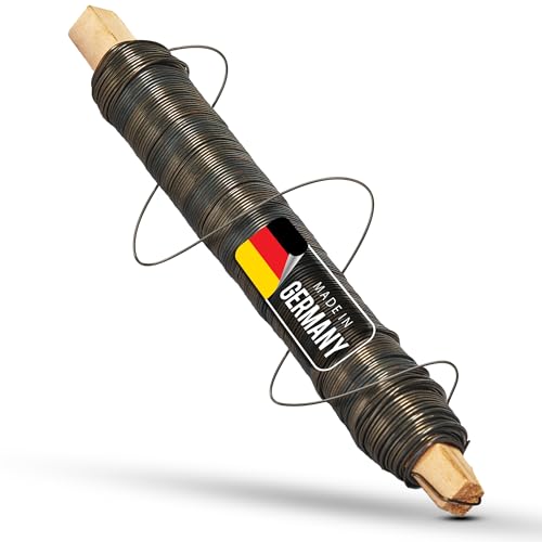 Novatool Wickeldraht I geglüht I 0,65 mm I Drahtrolle I Basteldraht Gartendraht Blumenbindedraht Bindedraht Biegedraht Pflanzendraht rostfrei Dekoband Novatool Wickeldraht I geglüht I 0,65 mm I Drahtrolle I Basteldraht Gartendraht Blumenbindedraht Bindedraht Biegedraht Pflanzendraht rostfrei Dekoband von Novatool