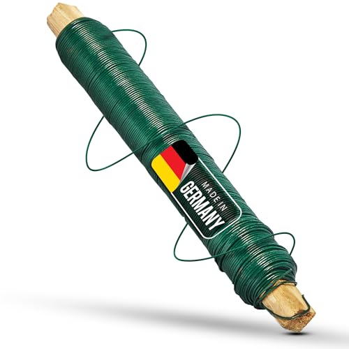 Novatool Wickeldraht I grün I 0,65 mm I Drahtrolle I Basteldraht Gartendraht Blumenbindedraht Bindedraht Biegedraht Pflanzendraht rostfrei Dekoband Novatool Wickeldraht I grün I 0,65 mm I Drahtrolle I Basteldraht Gartendraht Blumenbindedraht Bindedraht Biegedraht Pflanzendraht rostfrei Dekoband von Novatool