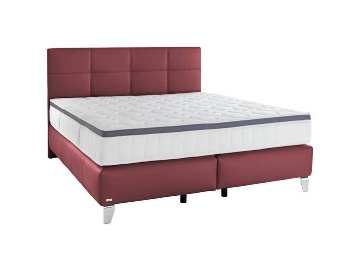 Novel BOXSPRINGBETT, Bordeaux, Echtleder, Rindleder, H3 + H4, 7-Zonen, Höhe ca. 27 cm, 180x200 cm, Über- und Sondergrößen erhältlich, Matratze, Novel BOXSPRINGBETT, Bordeaux, Echtleder, Rindleder, H3 + H4, 7-Zonen, Höhe ca. 27 cm, 180x200 cm, Über- und Sondergrößen erhältlich, Matratze, von Novel