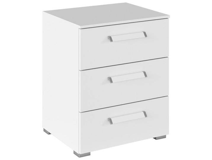 Novel NACHTSCHRANK, Weiß, Metall, 3 Schubladen, 50x61x42 cm, Typenauswahl, Schlafzimmer, Nachttische von Novel