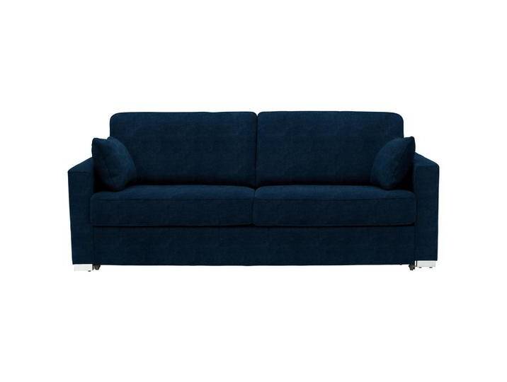 Novel SCHLAFSOFA, Dunkelblau, Uni, 2-Sitzer, 208x86x97 cm, Stoffauswahl, Schlafen auf Sitzhöhe, Rücken echt, Kinder- & Jugendzimmer, Jugendmöbel, von Novel