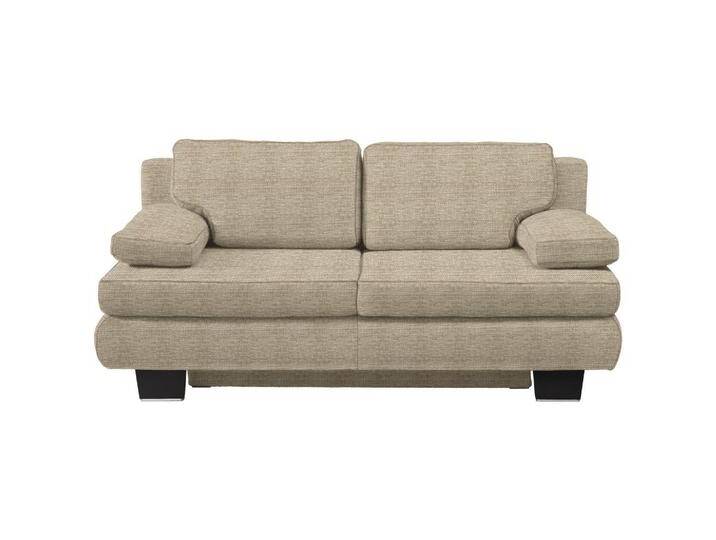 Novel SCHLAFSOFA Macy, Sand, 2-Sitzer, Füllung: Schaumstoff, 203x94x100 cm, Fußauswahl, Stoffauswahl, Schlafen auf Sitzhöhe, Rücken echt, Wohnzimmer, von Novel