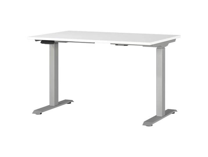 Novel SCHREIBTISCH, Silber, Weiß, Metall, rechteckig, eckig, Kufe, 80x72-118x120 cm, Made in Germany, höhenverstellbar, in verschiedenen Holz-Dekoren Novel SCHREIBTISCH, Silber, Weiß, Metall, rechteckig, eckig, Kufe, 80x72-118x120 cm, Made in Germany, höhenverstellbar, in verschiedenen Holz-Dekoren von Novel