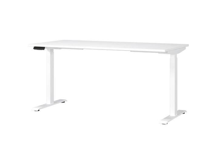 Novel SCHREIBTISCH, Weiß, rechteckig, eckig, Kufe, 80x72-118x160 cm, Made in Germany, höhenverstellbar, Arbeitszimmer, Schreibtische, Bürotische Novel SCHREIBTISCH, Weiß, rechteckig, eckig, Kufe, 80x72-118x160 cm, Made in Germany, höhenverstellbar, Arbeitszimmer, Schreibtische, Bürotische von Novel
