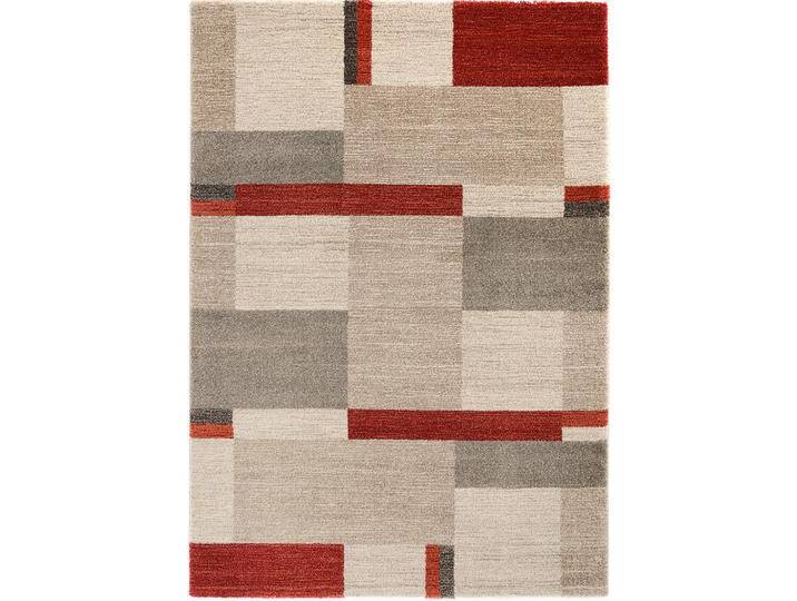 Novel WEBTEPPICH Palazzo Bloc, Braun, Rot, Beige, rechteckig, 240x340 cm, in verschiedenen Größen erhältlich, Teppiche & Böden, Teppiche, Moderne von Novel