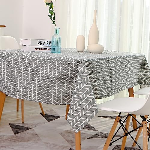 Novetec Tischdecke Leinenoptik Quaste Tischtuch Abwischbar Fleckschutz Pflegeleicht Leinendecke Tischwäsche für Draussen Garten Esszimmer Party und Festen Novetec Tischdecke Leinenoptik Quaste Tischtuch Abwischbar Fleckschutz Pflegeleicht Leinendecke Tischwäsche für Draussen Garten Esszimmer Party und Festen von Novetec