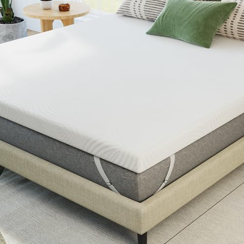 Matratzentopper 180x200cm 7.5cm Höhe mit einem bequemem Komfortschaumkern Matratzen Topper für Boxspringbett Wohnwagen Schlafsofa von Novilla