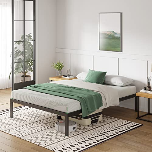 Novilla Metallbett Metallrahmenbett mit Lattenrost Bettgestell Für Erwachsene Kinder Jugendliche 120x200 cm Schwarz Novilla Metallbett Metallrahmenbett mit Lattenrost Bettgestell Für Erwachsene Kinder Jugendliche 120x200 cm Schwarz von Novilla