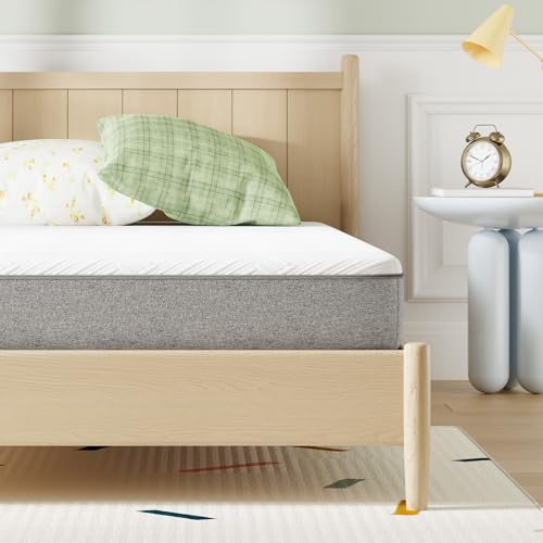 Novilla 15,2 cm Doppelmatratze für Kinder, Gel-infundierte Memory-Schaum-Matratze, Twin in Einer Box für Schmerzlinderung, verbesserte Unterstützung und Kühlung, CertiPUR-US-Zertifiziert Novilla 15,2 cm Doppelmatratze für Kinder, Gel-infundierte Memory-Schaum-Matratze, Twin in Einer Box für Schmerzlinderung, verbesserte Unterstützung und Kühlung, CertiPUR-US-Zertifiziert von Novilla