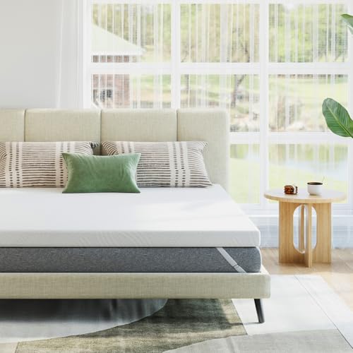 Novilla 5cm Matratzen Topper 160x200 Höhe Komfortschaum MatratzenTopper für Boxspringbett Wohnwagen Schlafsofa Matratzenauflage Bezug Waschbar von Novilla