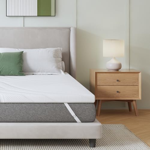Novilla Matratzen Topper 80x200 5cm Höhe Gel Topper Memory Foam MatratzenTopper für Boxspringbett Wohnwagen Schlafsofa Matratzenauflage Bezug Waschbar Oeko-TEx von Novilla