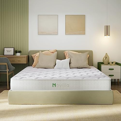 Novilla Taschenfederkernmatratze 140x200 H3 7-Zonen Federkernmatratze Certi-PUR US Komfortschaum Oeko-Tex Sicher Bezug Matratze 20cm Novilla Taschenfederkernmatratze 140x200 H3 7-Zonen Federkernmatratze Certi-PUR US Komfortschaum Oeko-Tex Sicher Bezug Matratze 20cm von Novilla