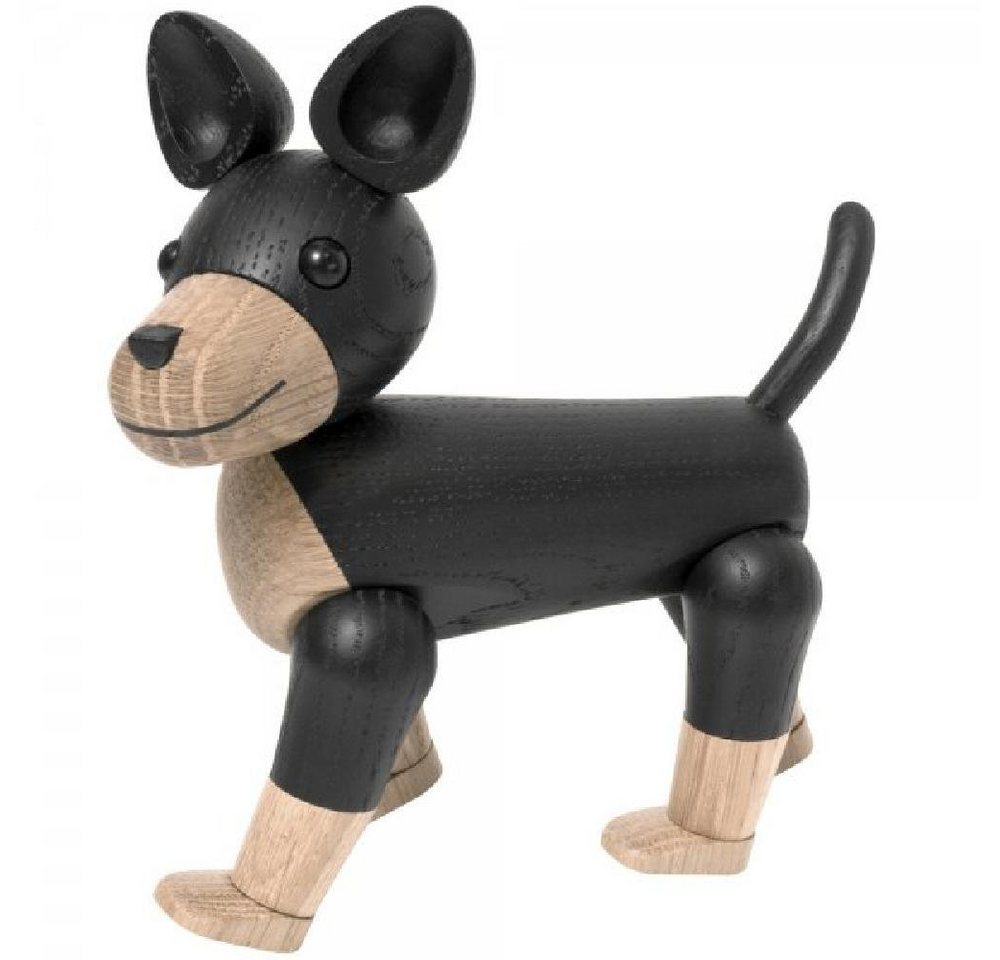 Novoform Skulptur Design Dekofigur Charlie der Hund Eiche (14,5cm) von Novoform