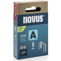 novus Tackerklammern 53/8 Feindraht superhart 8 mm von Novus