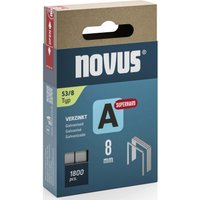 novus Tackerklammern 53/8 Feindraht hart 8 mm von Novus