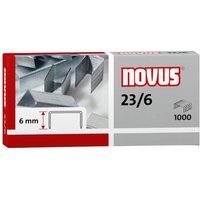 novus Heftklammern 23/6 - 1.000 Stück von STARPAK