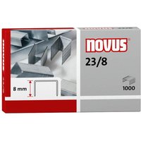 novus Heftklammern 23/8 - 1.000 Stück von STARPAK