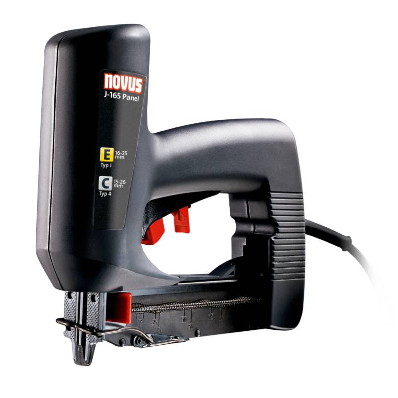 Novus Tools Elektrotacker J-165 Panel Premium-Tacker für Profilholzkrallen & Zierleisten 031-0324 von Novus Tools