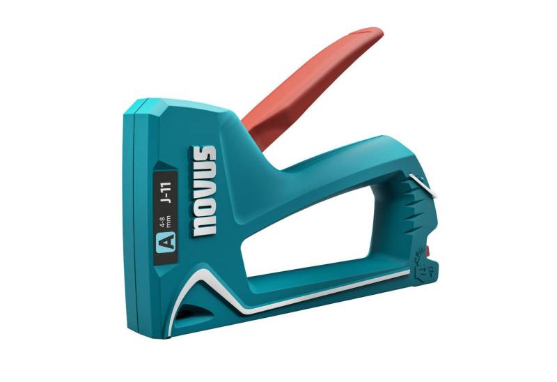 Novus Tools Handtacker, (J-11, für 4-8 mm Feindrahtklammern Typ A, 030-0471), 030-0471 von Novus Tools