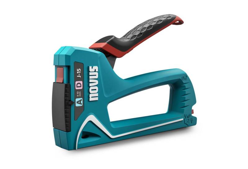 Novus Tools Handtacker, (J-15, für 4-10 mm Feindraht- & Flachdrahtklammern, 030-0473), 030-0473 von Novus Tools