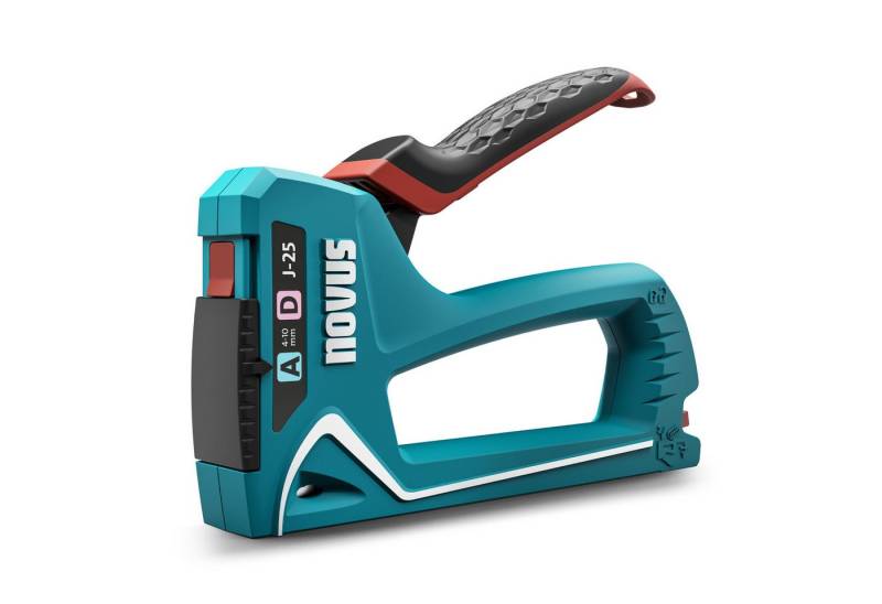 Novus Tools Handtacker, (J-25, für 4-10 mmFeindraht- & Flachdrahtklammern, 030-0468), 030-0468 von Novus Tools