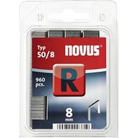 Novus - Flachdrahtklammer R50 8mm r, (960 Stk) von Novus