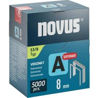 Feindrahtklammer A Typ 53/8 mm ST Novus VE à 5000 Stück Feindrahtklammer A Typ 53/8 mm ST Novus VE à 5000 Stück von Novus