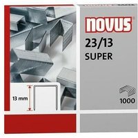 Heftklammer 23/13 SUPER Blockhefter Stahl verzinkt 1.000 St./Pack. von Novus