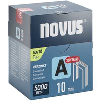 Novus Tools 042-0763 Feindrahtklammern Typ 53 5000 St. Abmessungen (l x b) 10 mm x 11.3 mm von PCE