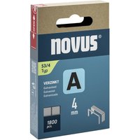 Feindrahtklammern a Typ 53 4mm 1800 St. Novus Tools 042-0772 Abmessungen (l x b) 4 mm x 11.3 mm von VOELKNER SELECTION