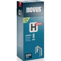 Novus - 5000 Stück Feindrahtklammern h Typ 37 8 mm von Novus