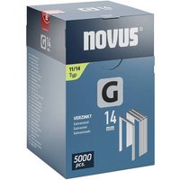 Novus Flachdrahtklammern G Typ 11 14mm 5000 St. 042-0769 Abmessungen (L x B) 14mm x 10.6mm von Novus