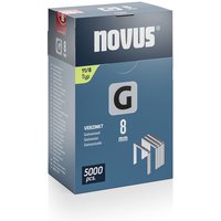 Novus Tools 042-0766 Flachdrahtklammern Typ 11 5000 St. Abmessungen (l x b) 8 mm x 10.6 mm von PCE