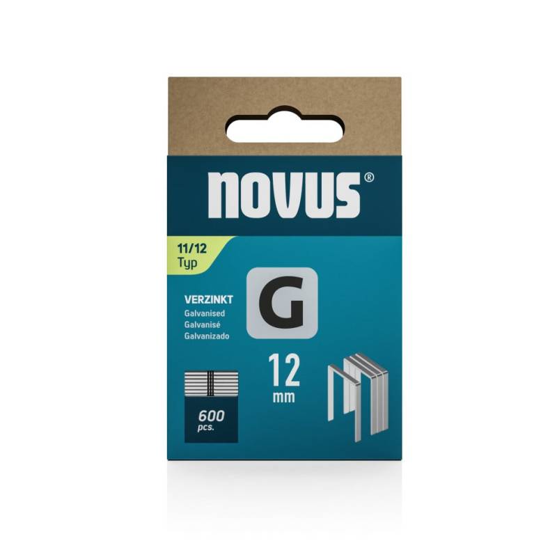 Novus Hammertacker Klammern Typ 11 12 mm 600 Stück Flachdrahtklammern Novus Hammertacker Klammern Typ 11 12 mm 600 Stück Flachdrahtklammern von Novus